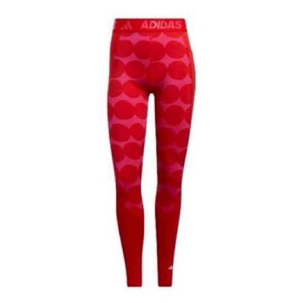 Adidas Marimekko Red Polkadot Leggings